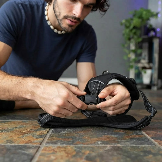 Dog Harness Leash Set