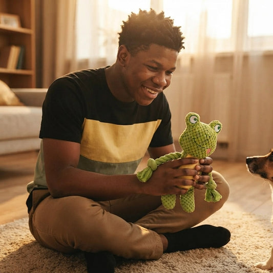 Bite Resistant Squeaky Dog Plush